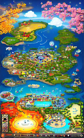 Select Map Game Layout for Game Maps