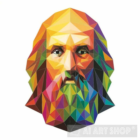 Leonardo Da Vinci Portrait Ai Art