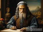 Leonardo Davinci 3 Portrait Ai Art