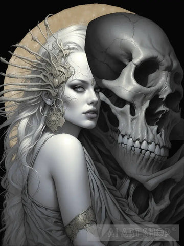 Life And Death Contemporary Ai Art