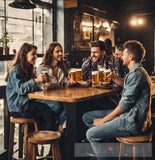 Life As An Alcoholic. Ai Artwork