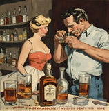 Life As An Alcoholic. Ai Artwork