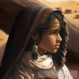 Life In The Desert Portrait Ai Art