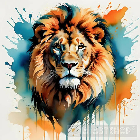 Lion 1 Ai Painting
