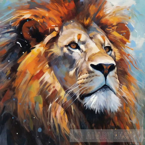 Lion Animal Ai Art