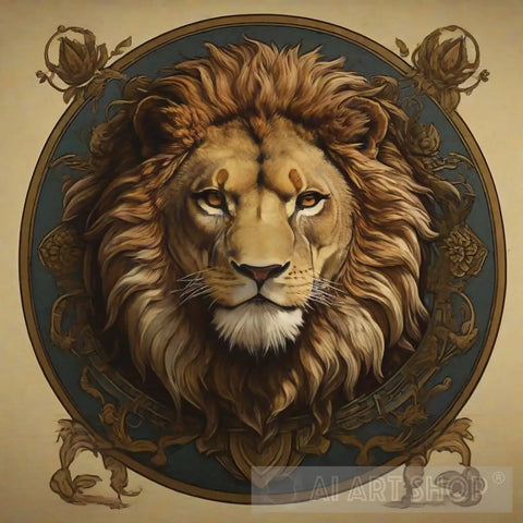 Lion Animal Ai Art