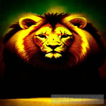 Lion Face Animal Ai Art