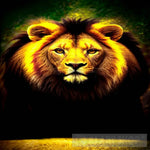 Lion Face Animal Ai Art