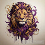 Lion Head Animal Ai Art