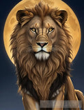 Lion In Anger Animal Ai Art