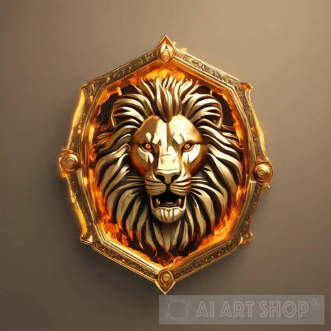 Collection of Elegant Yellow Gold Lion Head Logo Designs for Branding  36281265 Vector Art at Vecteezy