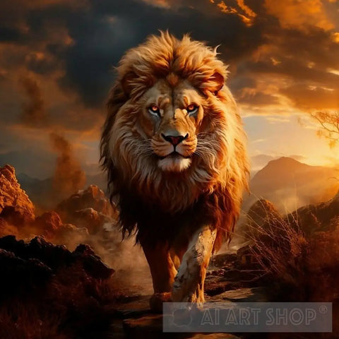 Lion Photo Animal Ai Art