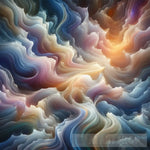 Liquid Ai Art - Ethereal Ripples Artwork