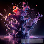 Liquid Ai Art - Ink Dance Artwork