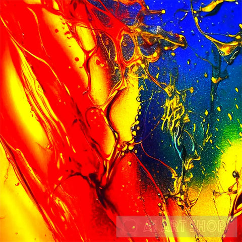 Liquid Colors Abstract Ai Art