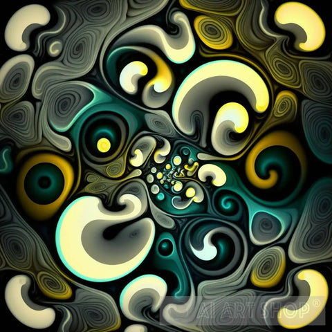 Liquid Thoughts Abstract Ai Art