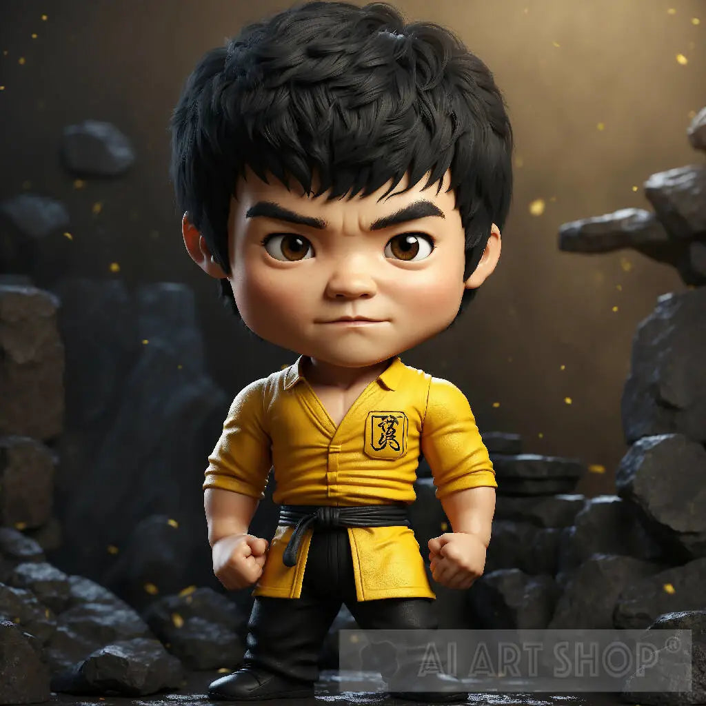 Little Warrior Collectible Figurine | Martial Arts Inspired Charact...