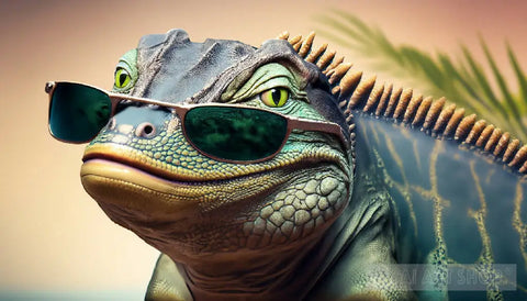 Lizard Cool Animal Ai Art