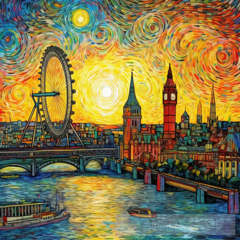 London I Abstract Ai Art