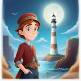 Lonely Lighthouse Keeper With A Supernatural Companion Architecture Ai Art