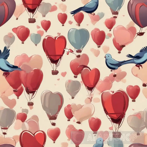 Love In Air Ai Painting