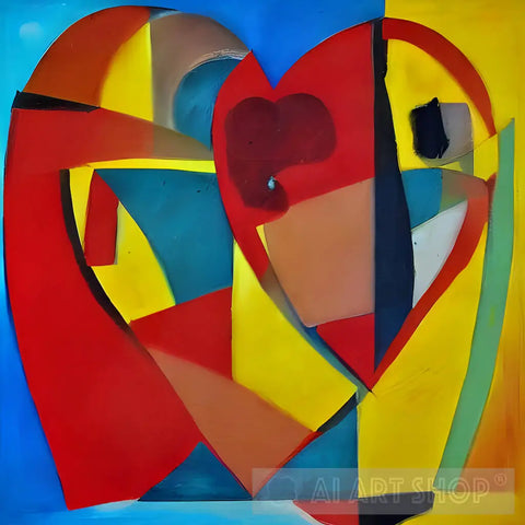 Love Of Logic Abstract Ai Art