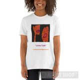 Love Talk Ai Art Short-Sleeve Unisex T-Shirt White / S