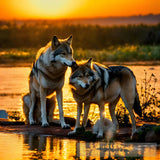 Lovers Animal Ai Art