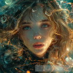 Luminous Gaze Surrealism Ai Art