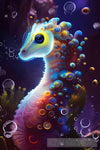 Luminous Seahorse Animal Ai Art