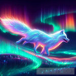 Luminous Vulpine Reverie Ai Painting