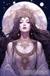 Lunar Queen Ai Painting