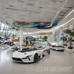 Luxury Cars Portrait Ai Art