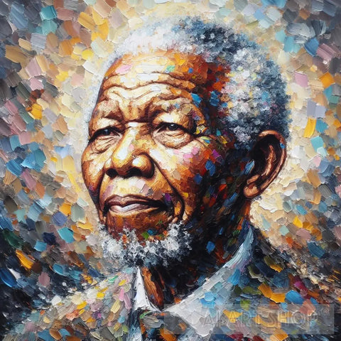 Madiba Portrait Ai Art