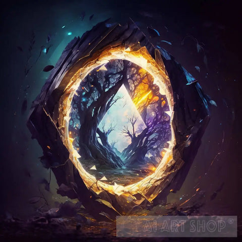 Magic Vortex Portal Surrealism Ai Art