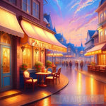 Magical Ice Cream Parlour With Unusual Flavors Portrait Ai Art