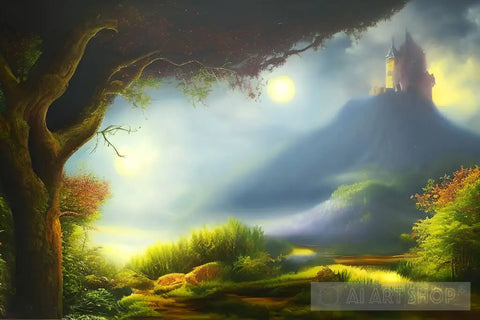 Magical Landscape Ai Art