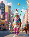 Majestic Easter Parade Ai Artwork