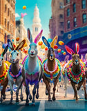 Majestic Easter Parade Ai Artwork