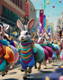 Majestic Easter Parade Ai Artwork