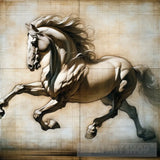 Majestic Equine Study Animal Ai Art