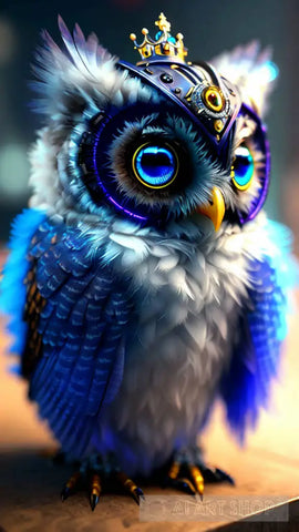 Majestic Owl Ai Artwork