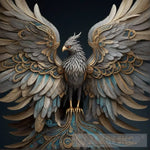 Majestic Phoenix Animal Ai Art