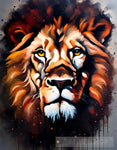 Male Lion Animal Ai Art