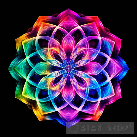 Mandala 8 Abstract Ai Art