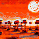 Mars Colony Impressionist Ai Art Artwork