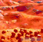 Mars Colony Impressionist Ai Art Artwork