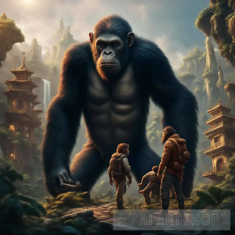 Massive Ape Ai Artwork