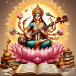 Mata Saraswati Ai Artwork