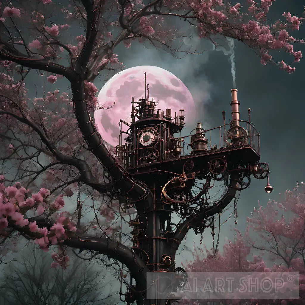 Machine Tree Drawing Mechanic tree
